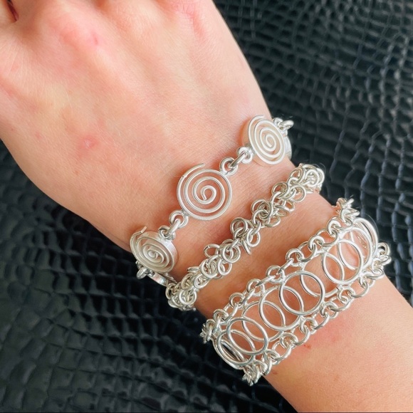 🌟 Sterling Silver Bracelets, Cuffs 🌟 ask for prices - Picture 9 of 12